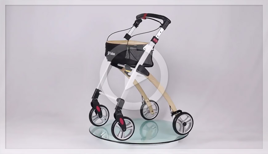 Indoor-Rollator JAGUAR 360-Grad-Darstellung