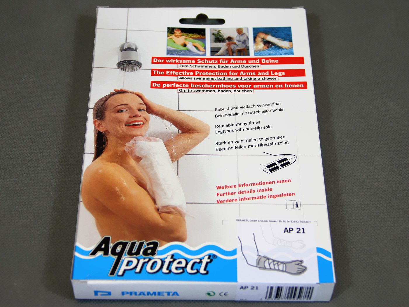 Aqua Protect Gipsschutz, Unterarm Erwachsene