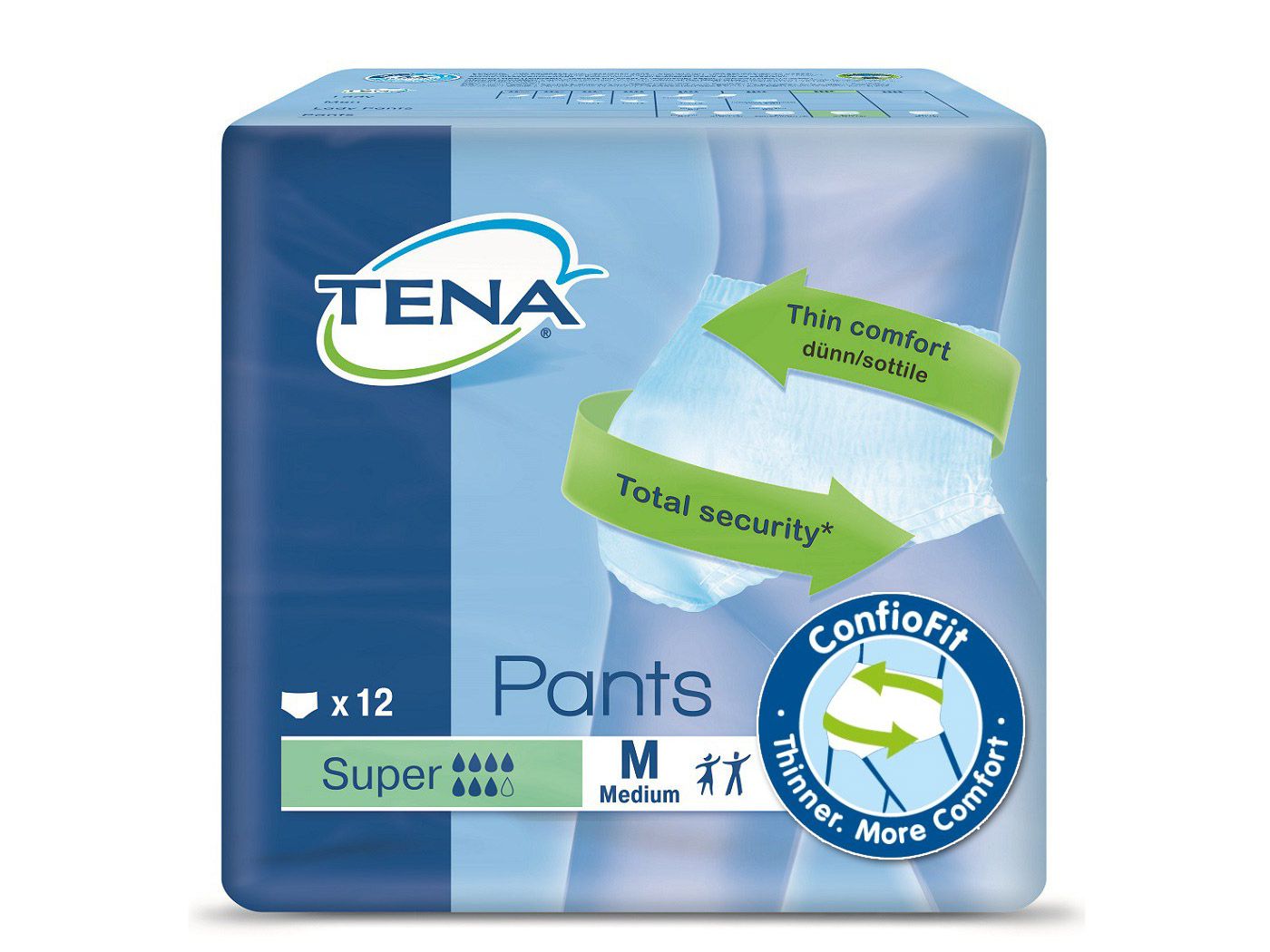 Tena Pants Super mit ConfioFit, div. Größen