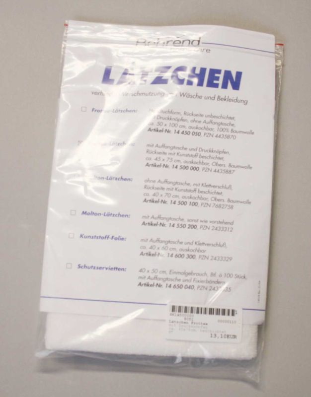 Lätzchen Frottee