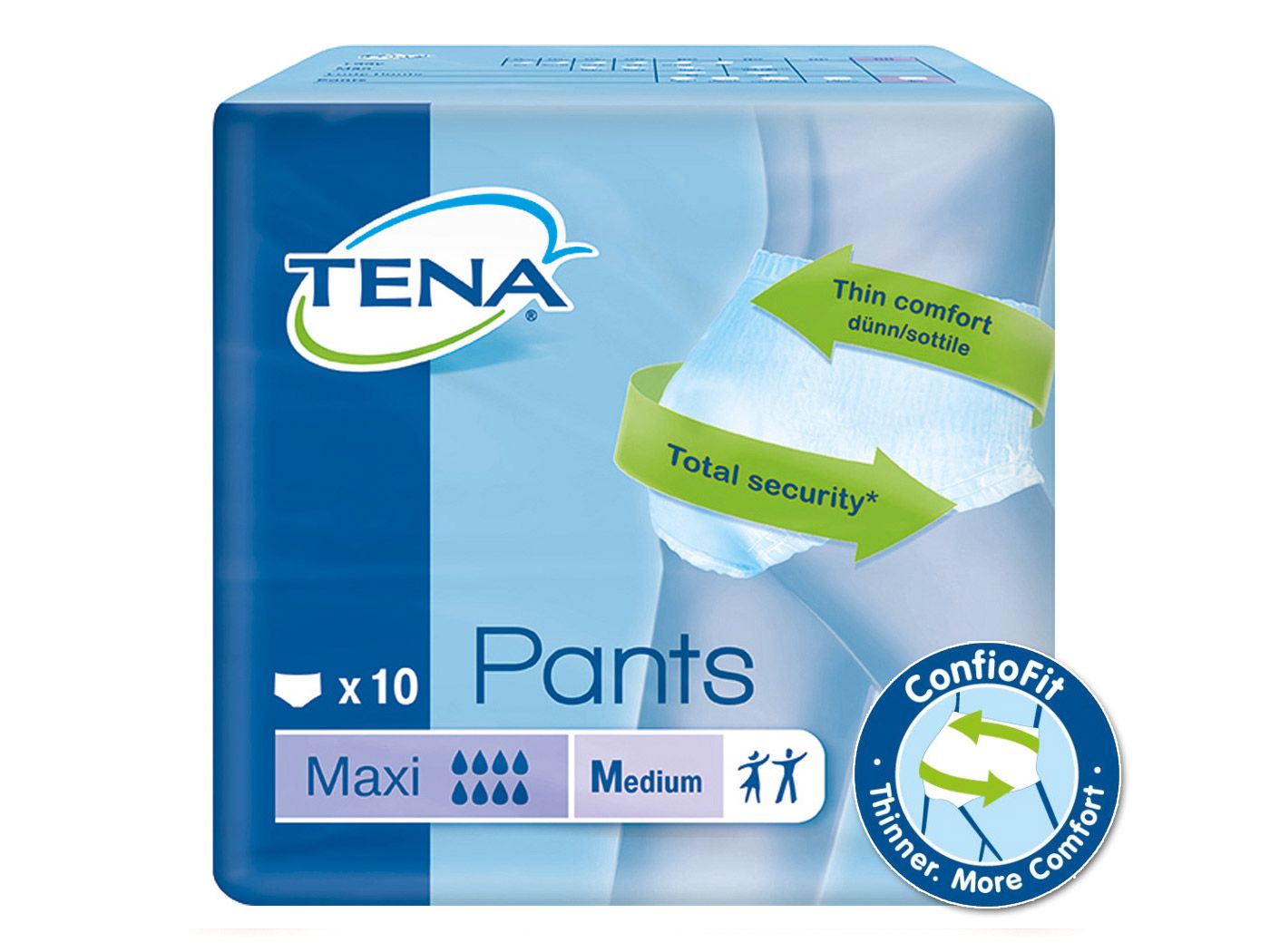 Tena Pants Maxi mit ConfioFit, div. Größen